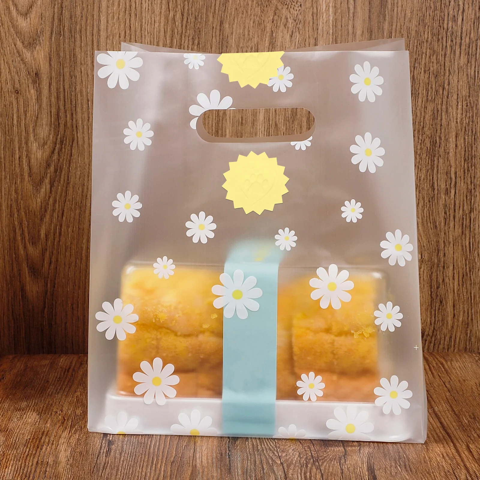 1 لفة تسميات شعار مقاوم للماء ذاتية اللصق ختم لتغليف الهدايا الخبز الزفاف المغلف ملصقات للتسمية ملصقات الختم ل