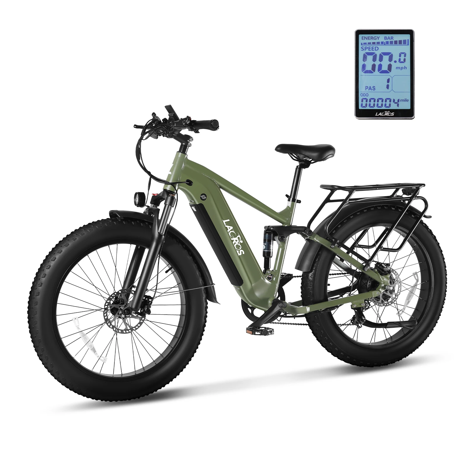 

Электрический велосипед Ebike, литиевая батарея с толстыми шинами 26*4 дюйма, 48 В, 20 Ач, электрический велосипед для взрослых, горный внедорожный велосипед 750 Вт, 80 миль
