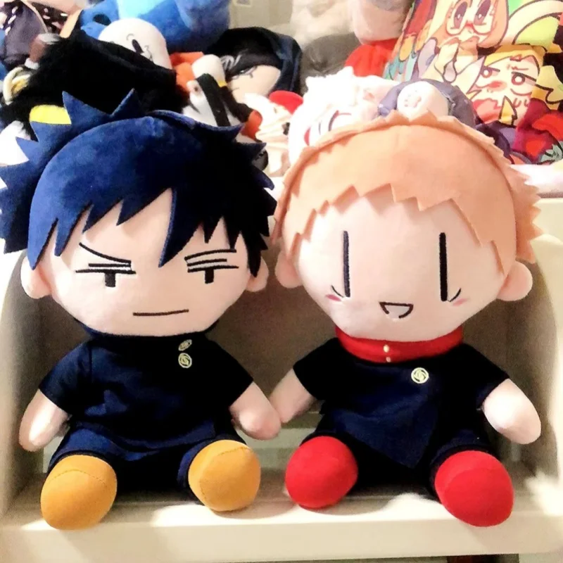 

25 см Jujutsu Kaisen плюшевая Satoru Gojo Fushiguro Megumi Itadori Yuji Inumaki Toge аниме фигурка мягкая плюшевая кукла подарки на день рождения