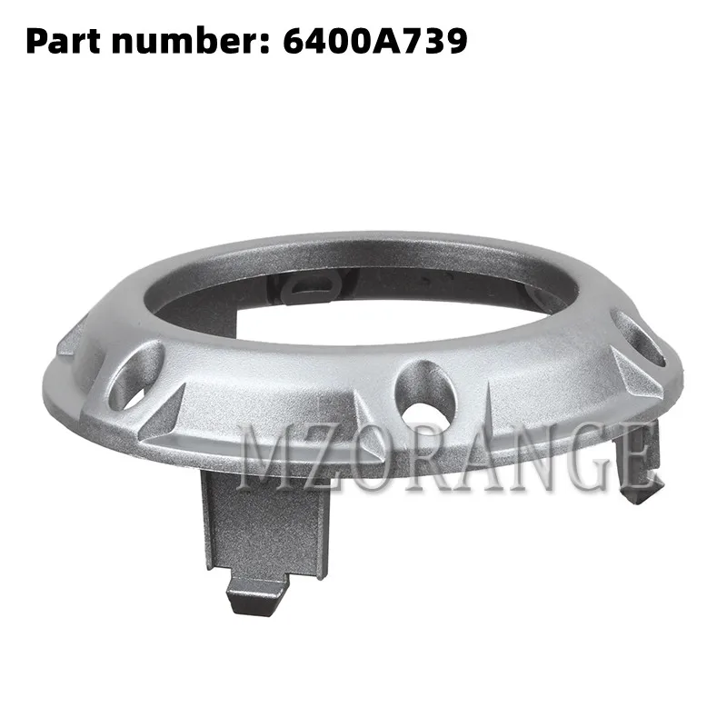 Cubierta de luz antiniebla para Mitsubishi Outlander 2007, 2008, 2009, cubiertas de luz antiniebla delantera, Kit de carrocería de tapa de marco de