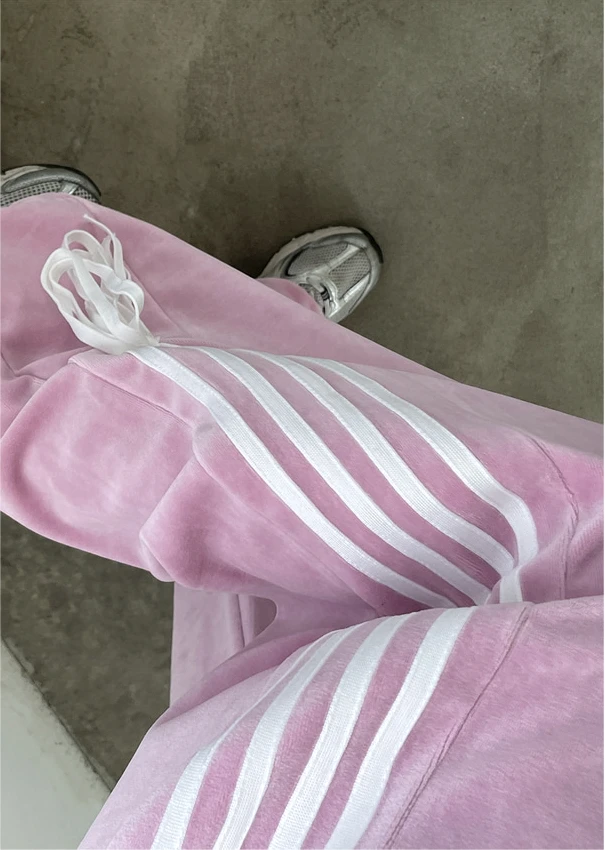 Pantaloni a gamba larga con nodo a cintura in tessuto di velluto a vita alta Pantaloni lunghi Pantaloni casual da donna drappeggiati e vestibilità comoda