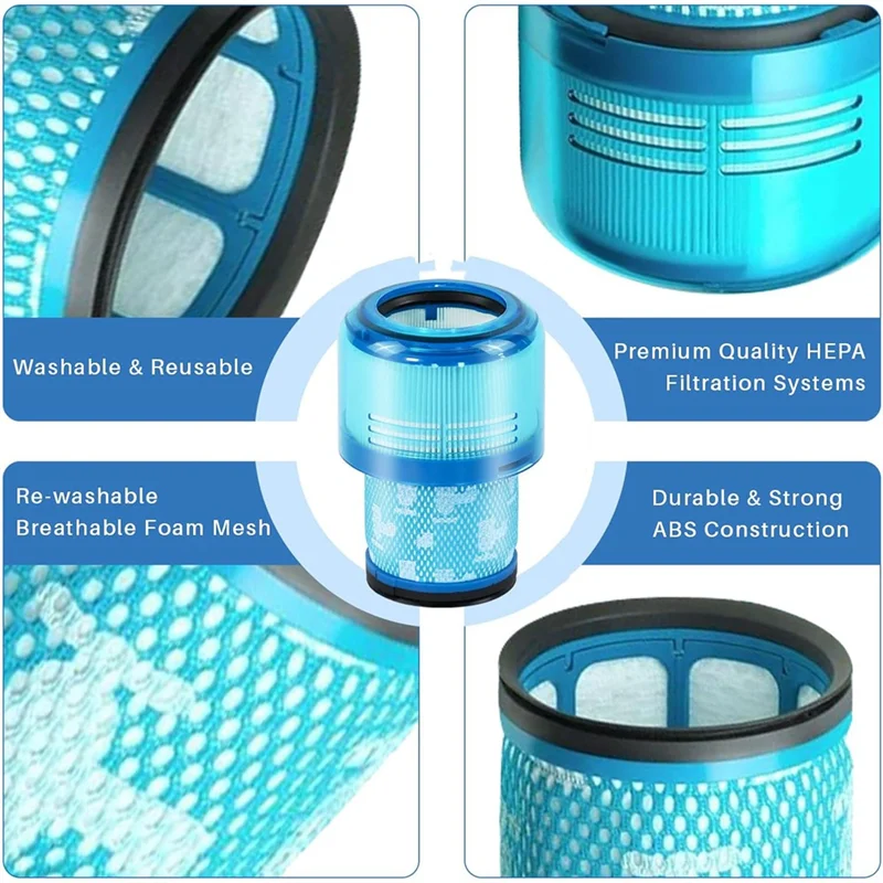 

A005-V15 Vacuum Filters Replacement For Dysonv15 V11 SV14, For Dyson-V15 V11 Torque Drive V11 Animal Part 970013-02