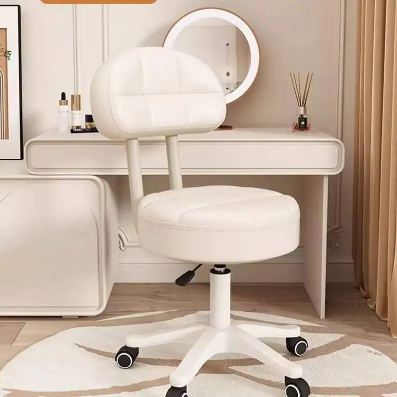 

Comfy Elegant Wheels Office Chair Luxury Backrest Nordic Design Gaming Chairs Modern Adjustable Sillas De Oficina Furniture