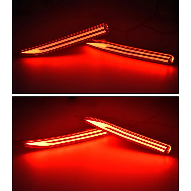 لتويوتا كورولا 2019 2 قطعة Led المصد الخلفي عاكس ضوء DRL أضواء الفرامل الديناميكية بدوره إشارة الخلفية الضباب ملحقات المصابيح