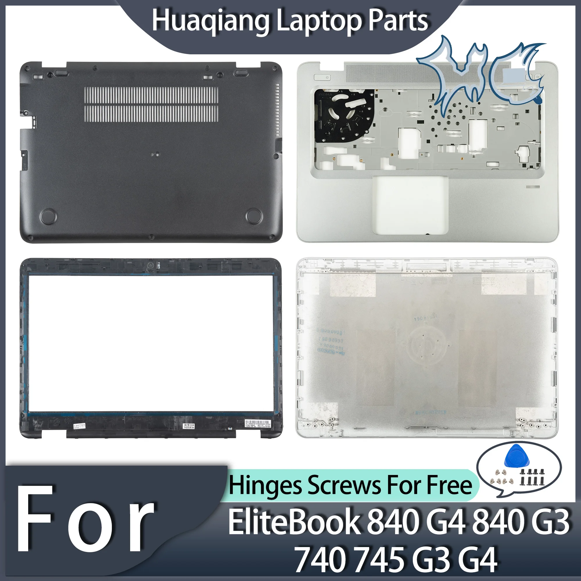 

Parts For HP EliteBook 840 G4 840 G3 740 745 G3 G4 Laptop LCD Back Cover Top case/Bezel/Palmrest/Bottom Case 821161-001