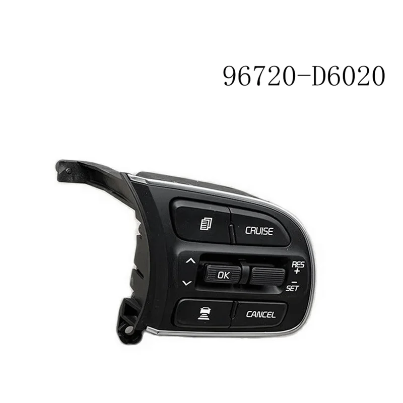

Cruise Control Button Steering Wheel Right Switch 96720-D6020 For Kia Optima JF Sportage QL 2016-2017