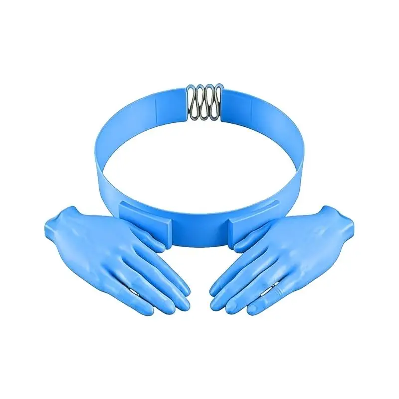 

39BB Creative Fashionable Plastic Sun Hat Funny Shaped Headband Cap With Unique Hand For Hiking And Beach