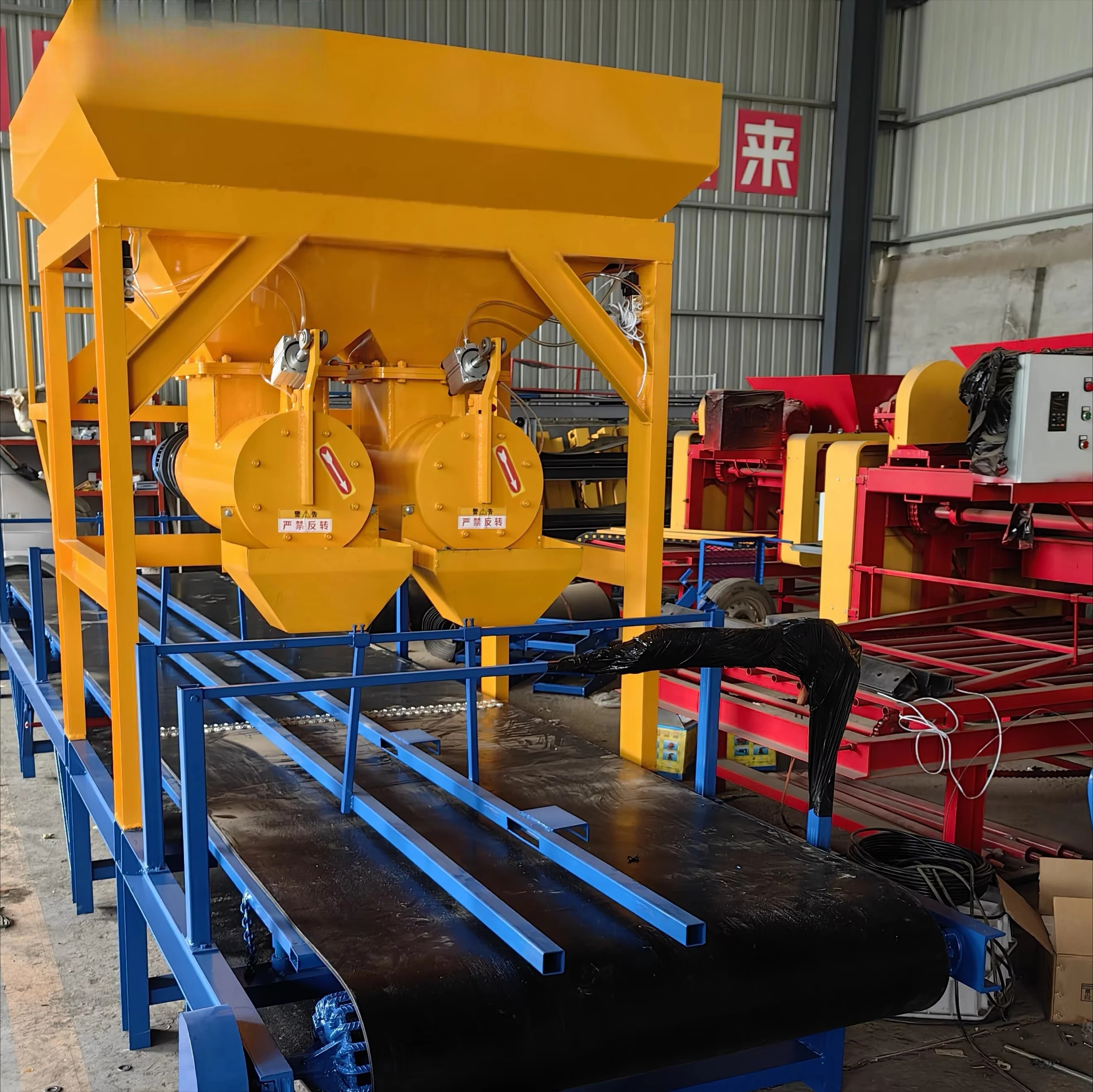 OEM Automatic  Prefabricated Concrete Interlocking Block Production Line Road Pavement Brick Artificial Stone Production List