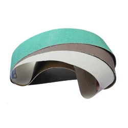 1 pièce 610x100mm bandes abrasives 24 