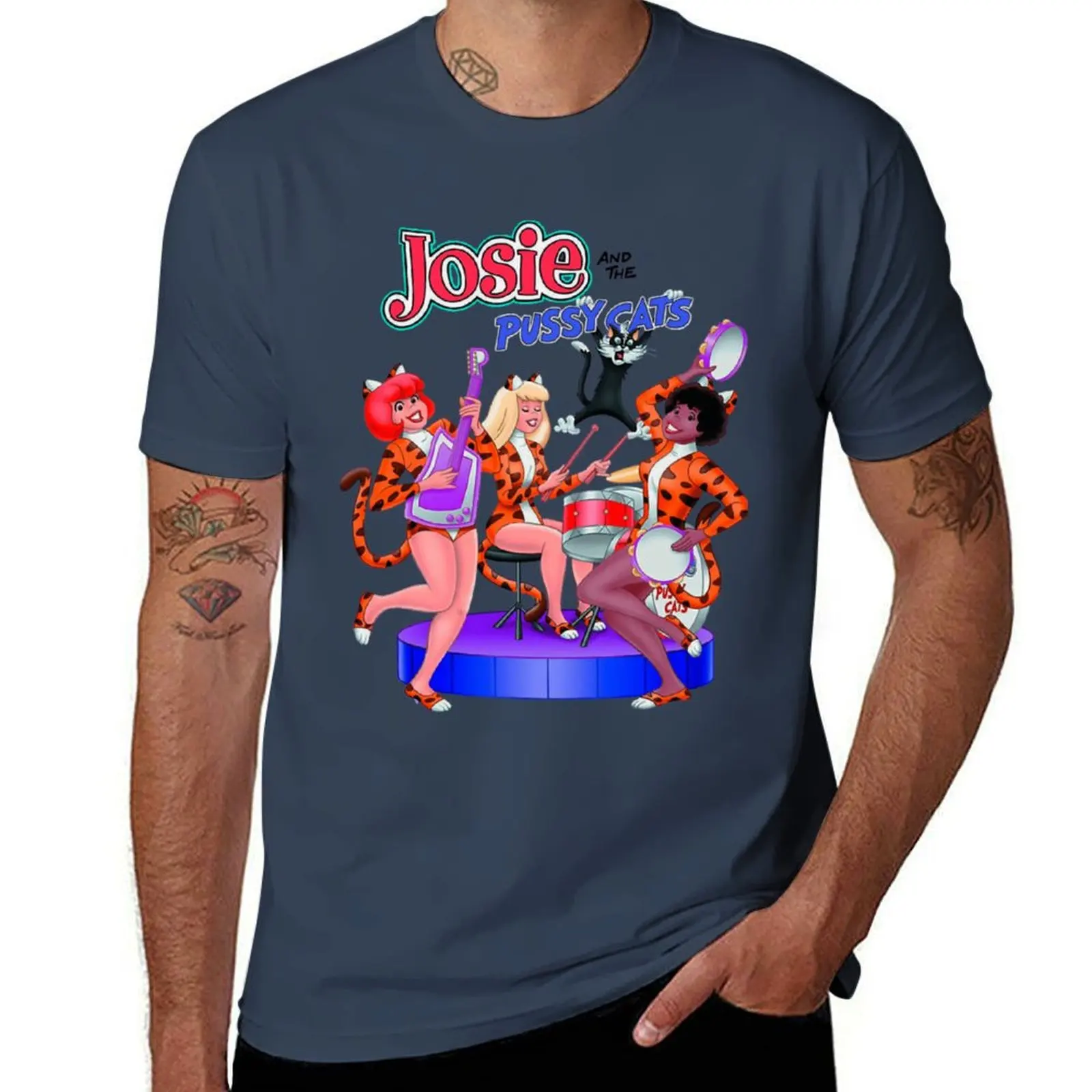 

Josie And The Pussycats T-Shirt Minimal Art Print T-Shirt
