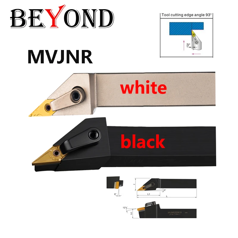 

BEYOND 93 Degree MVJNR1616H16 MVJNR2020K16 MVJNR MVJNL MVJNR2525M16 MVJNR3232P16 CNC Tool Bar MVJNL1616H16 Use VNMG160404 Insert