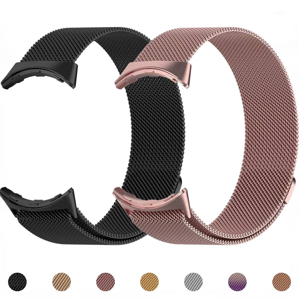 Bracelet à boucle milanaise pour Google Pixel Watch 4 3 2 1, Bracelet de remplacement magnétique en métal Correa pour Pixel Watch 4 3 41mm