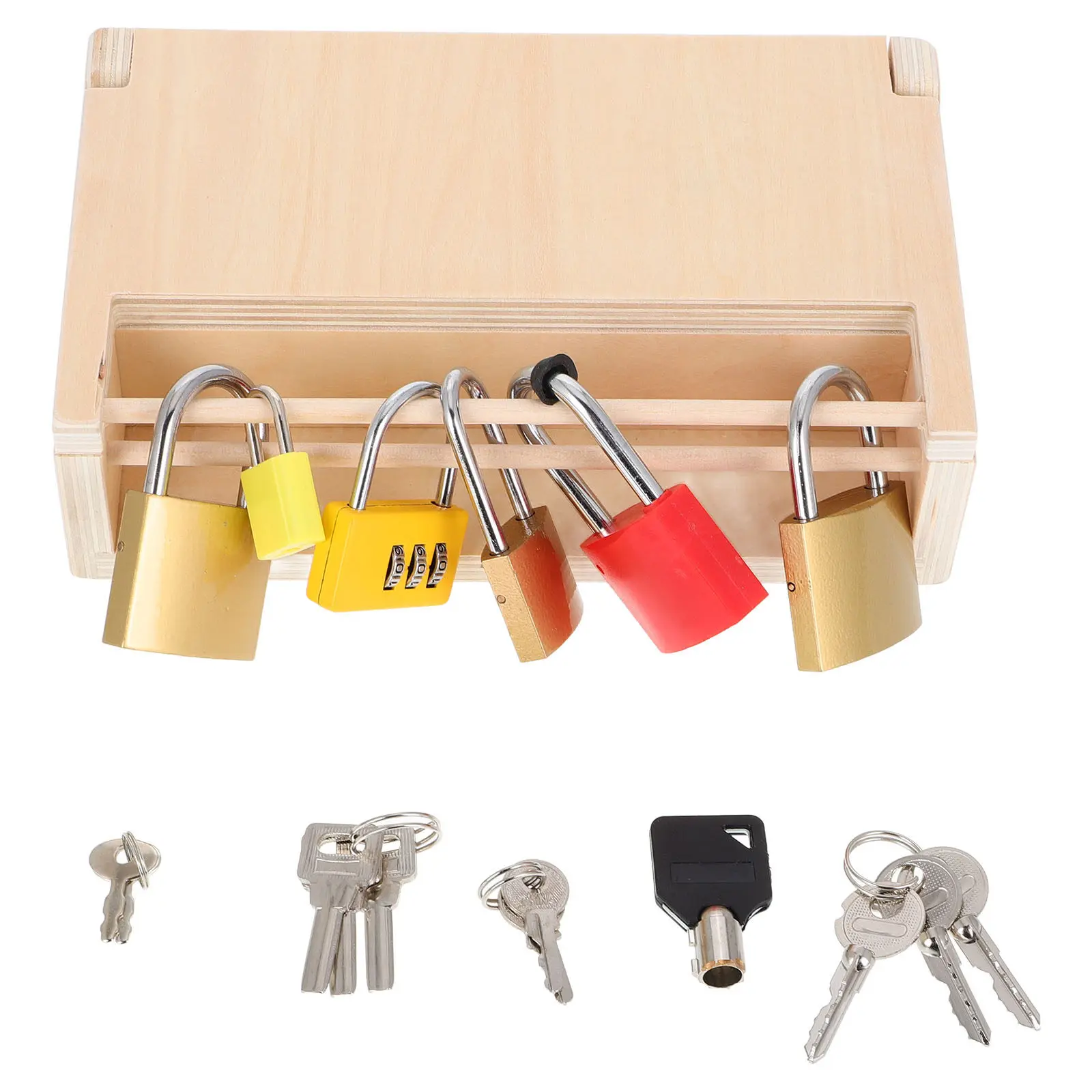 montessori-lock-and-key-set-educational-wooden-lock-box-for-toddlers-parent-child-interaction-early-puzzle