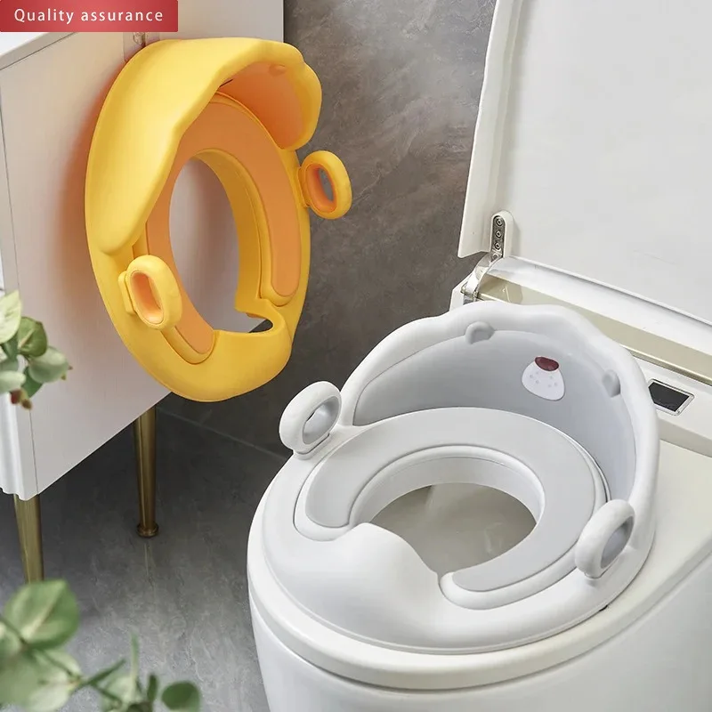 

Baby and Child Toilet Seat Ring Female Baby and Little Boy Cushion Bedpan Cover Children's Toilet Household Auxiliary Toilet