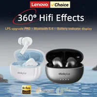 NEW Lenovo LP5PRO Wireless Bluetooth 5.4 Earphones TWS HiFi Sound Gaming Earbuds Waterproof Sport headset Long Standby with Mic