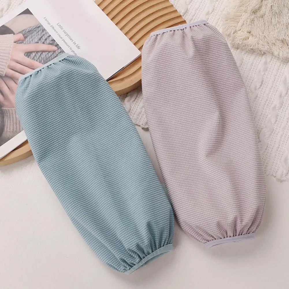 Anti-dirty Sleeves Office Work Sleeve Guards Kitchen Arm Sleeves for Housework Waterproof Anti-oil Sleeve Guards for Cooking
