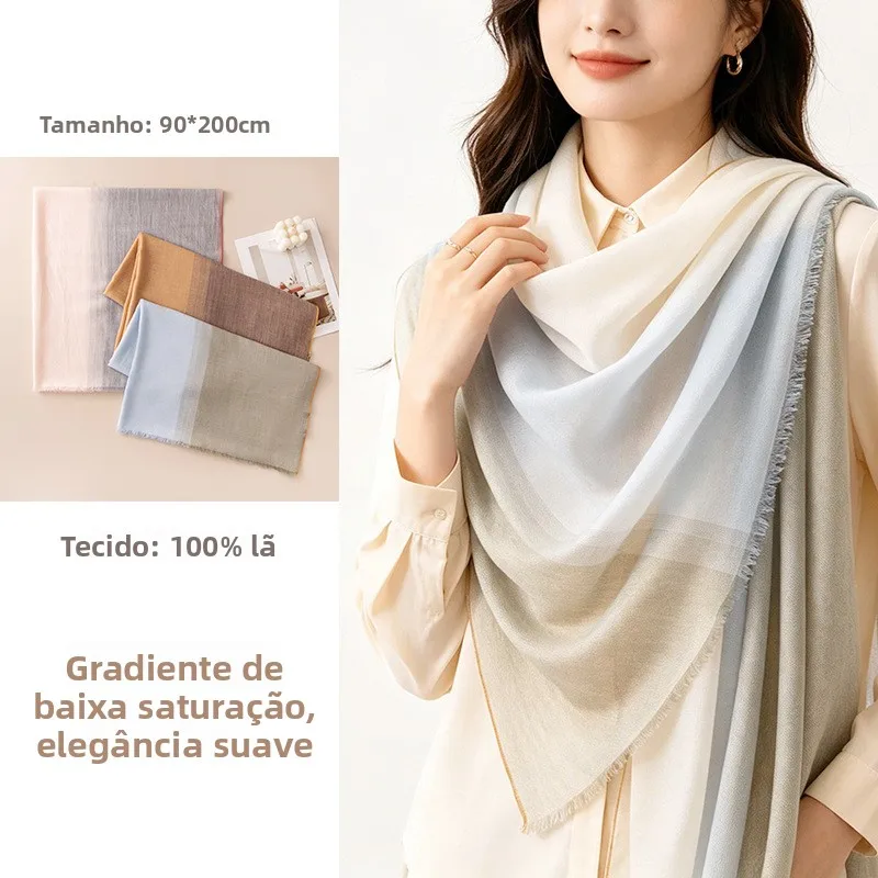 spring-summer-lightweight-gradient-wool-scarf-women's-luxury-soft-shawl-air-conditioned-room-silk-scarf-sun-protection