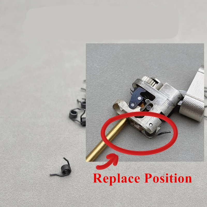 Repair Accessories For Cartier Lighter Top Lid Case Inner Spring Solve Weak Elasticity Repair Parts 1pcs Steel Twist Spring