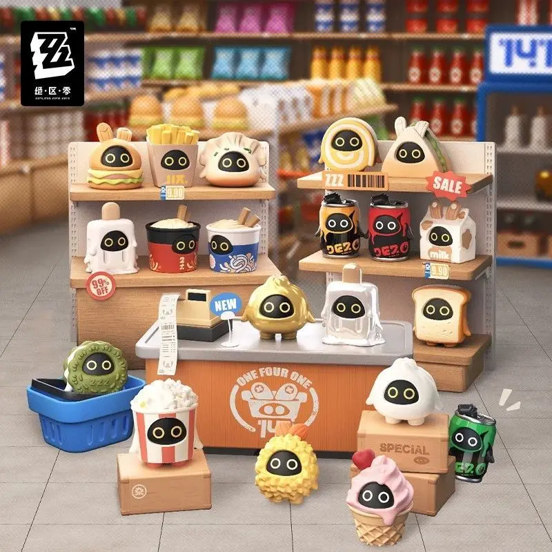 Zenless Zone Zero Bangboo Kingdom  Series Blind Box Mini Figure Anime Game Collectible Desk Decor For Gaming Fans