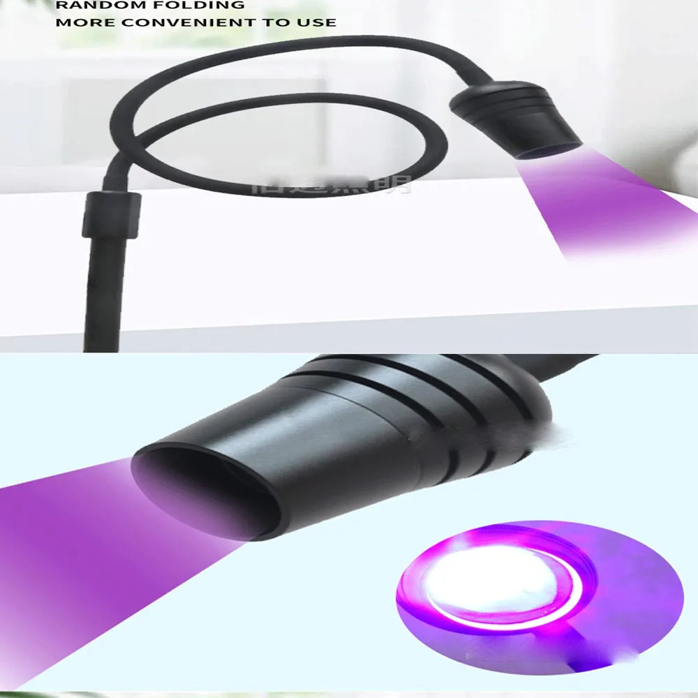 لطيفة 10 واط جديد رمش الجمال مسمار الغراء علاج سريع مصباح الرموش الصناعية تطعيم LED UV جل علاج مصباح