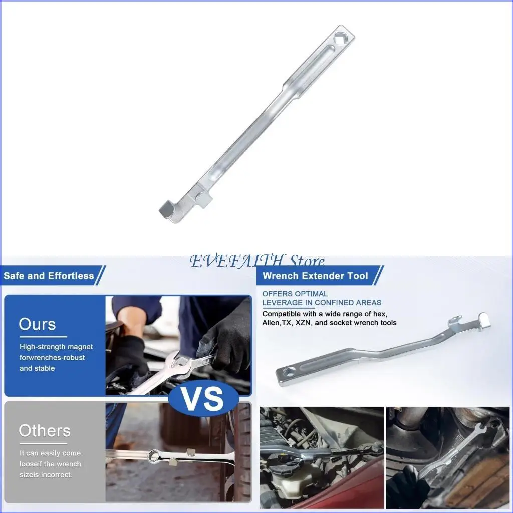 

124B Multifunction Wrench Extender Wrench Extension Tool for Various Size in Maintenance