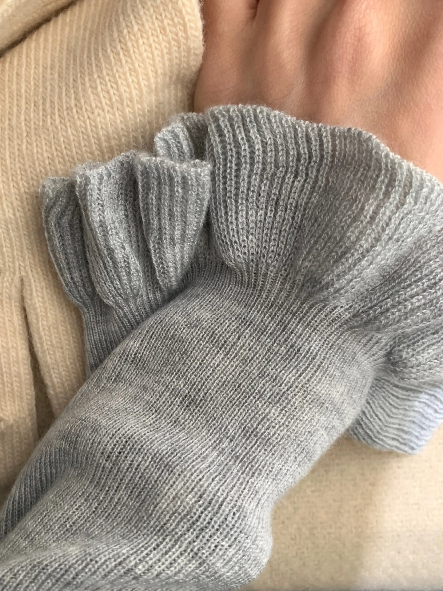   부드러운 레이스 칼라 니트웨어 여성 슬림핏 베이스 탑 이중 레이어 젠틀 슬레 롱 슬리브 레귤러 길이