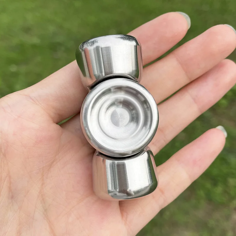 Two-Bladed Fidget Spinner Metal Stress Relief Toy EDC Gyroscope Hand Spinner Fidget Toys for Adults(Limited)