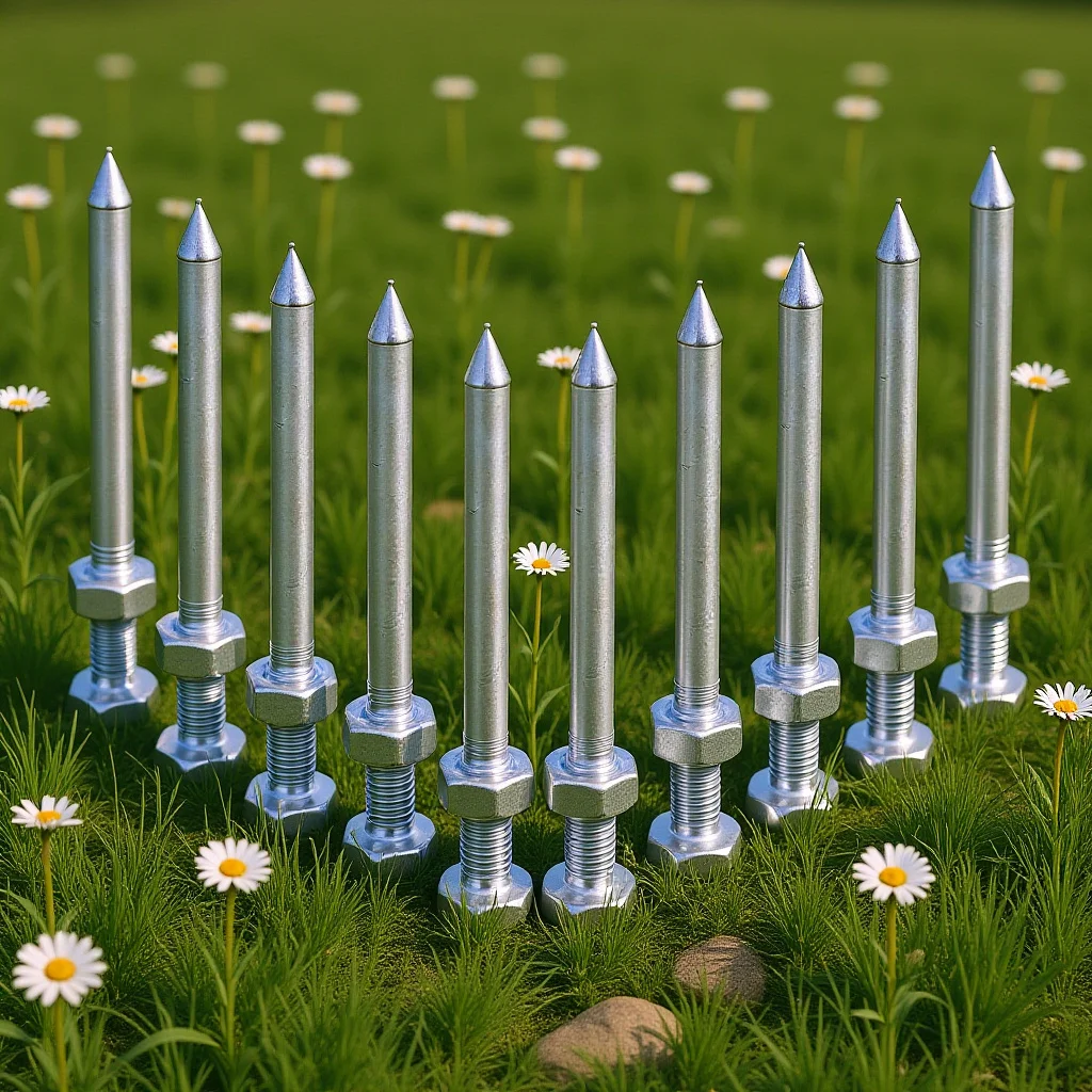 

10pcs Lawn Aerator Spikes Metal Heavy Duty Pegs For Grass Soil Aeration Tool Reusable Yard Garden Maintenance Equipment