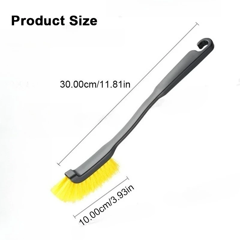 Car Tire Wheel Rim Cleaning Brush Long Handle Wheel Hub Gap Washing Brush Car Detailing Clean Brushes Tool Accessories image 2