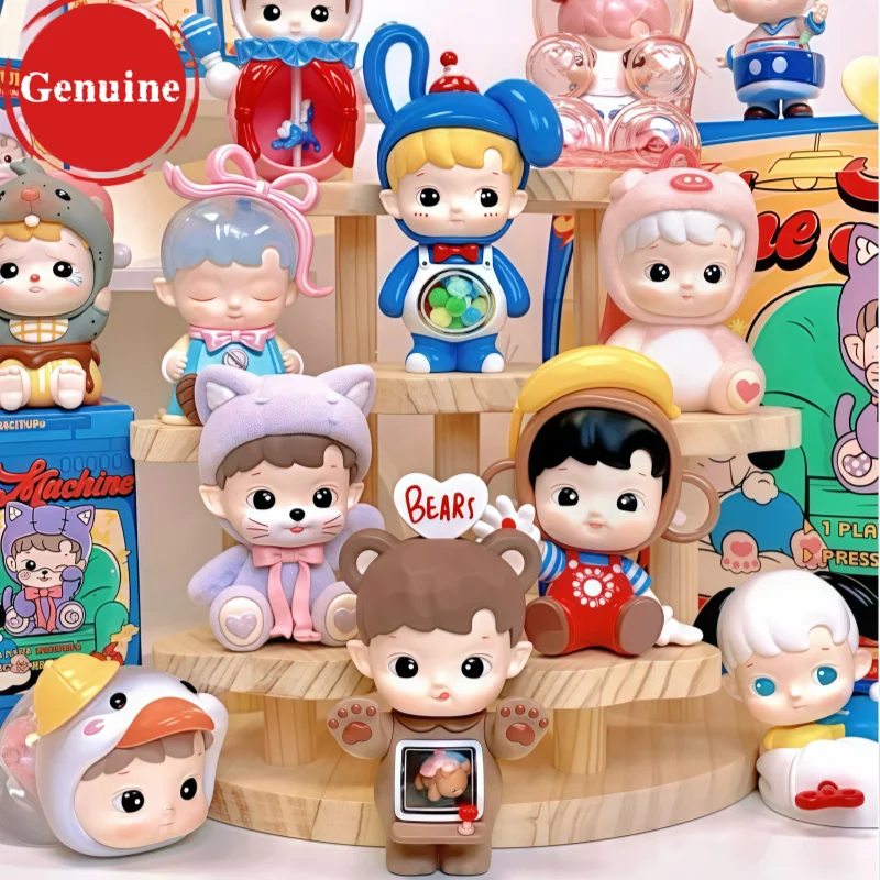 

New Genuine Hacipupu Time Machine Series Blind Box Action Figure Display Gift Good Birthday Gifts Toys Customization