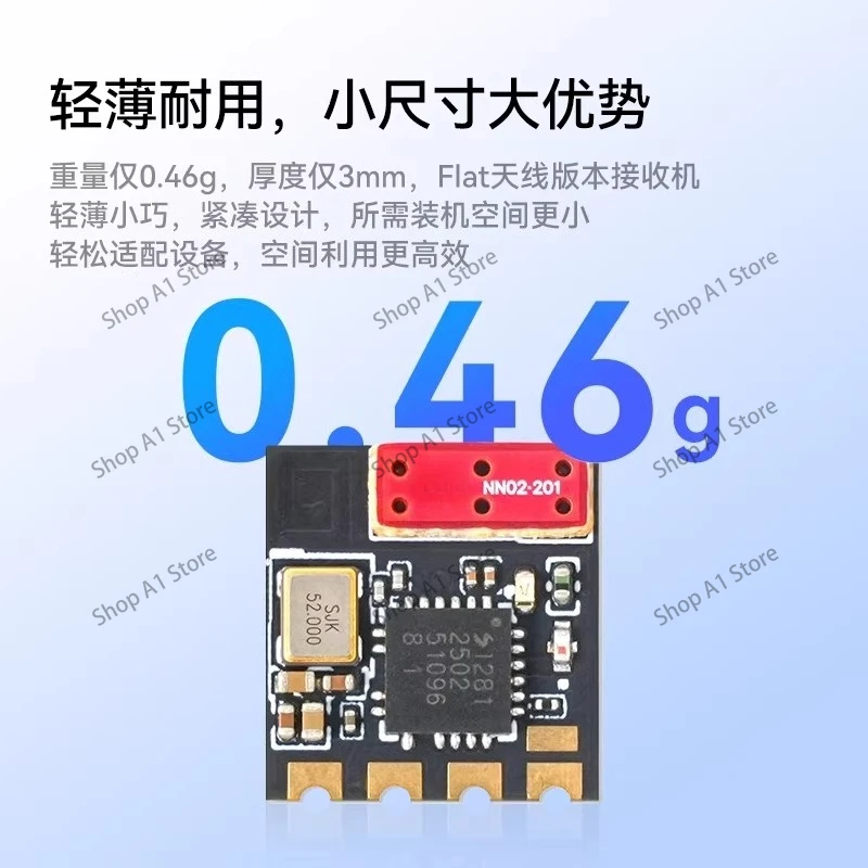 Lite ELRS 2.4GHz V1.2 Receiver Crossing Machine UAV Long Range Circle Machine