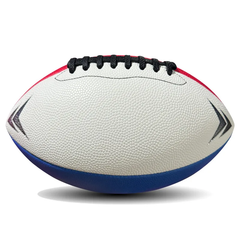 

No. 3 No. 6 No. 9 machine-sewn high-end microfiber PU adult game training American rugby