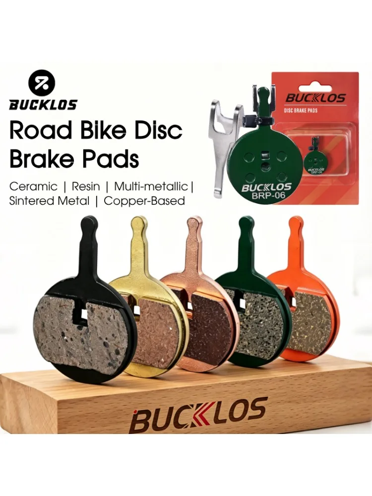 AliExpress BUCKLOS Bike Brake Pads for Avid BB5 / DC710 DC720 Bicycle Hydraulic Disc Brake Pad Multi Material MTB Road Bike Brake Pads Part