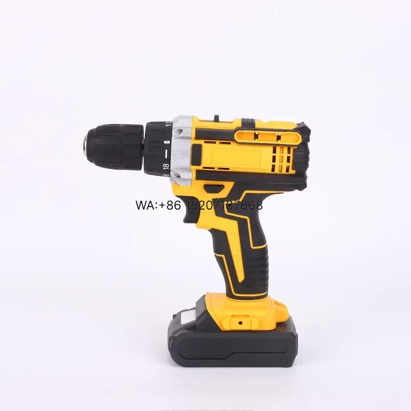 Wmwmnu for Industrial-Grade 21V Rechargeable Impact Wrench Cordless Drill Multi-Functional High-Power Hand Drill for