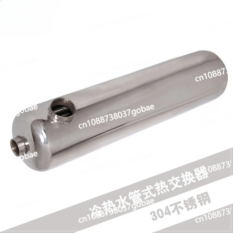 Swimming pool heat exchanger stainless steel hot and cold water transmitter