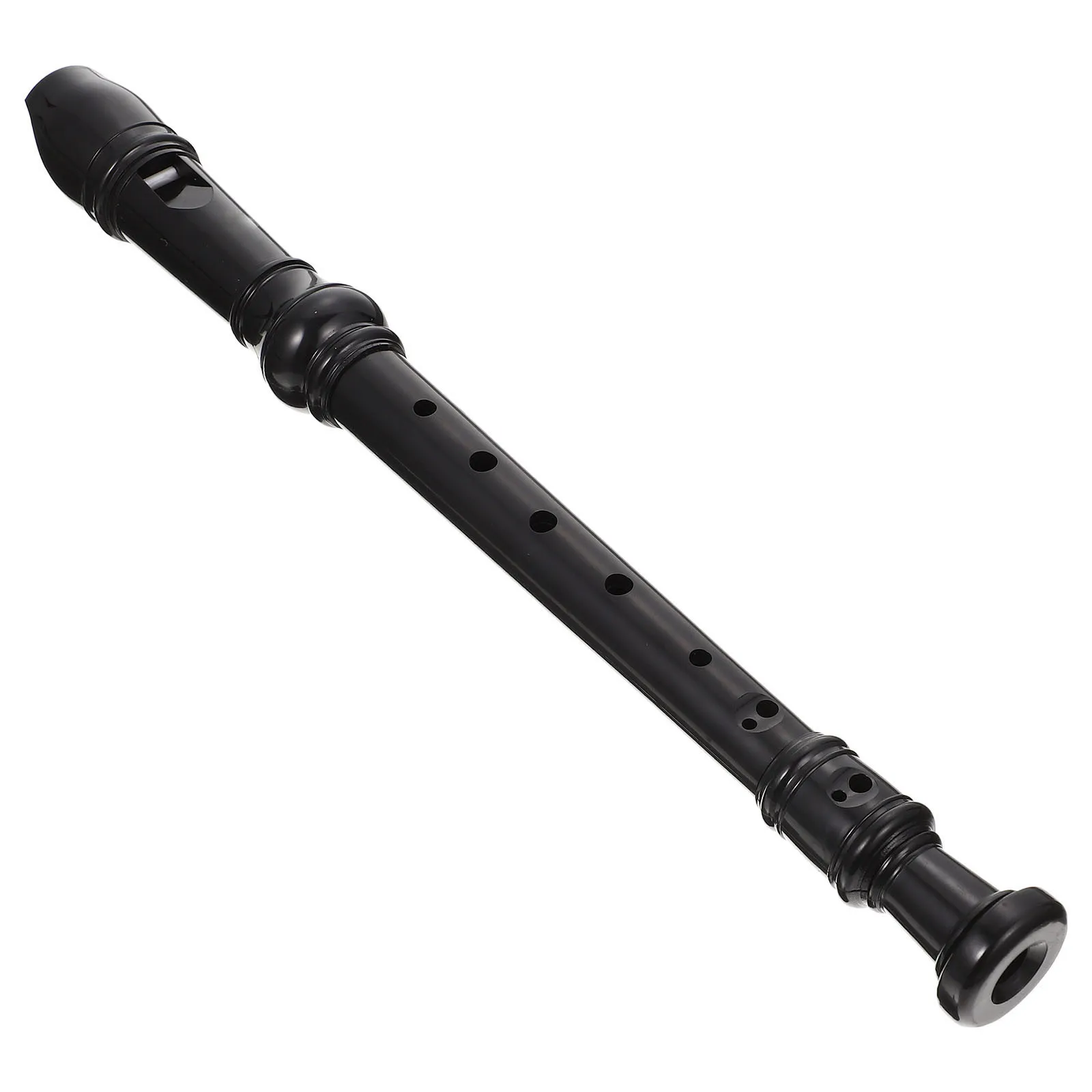 

Children Practice Clarinet 8-Hole Plastic Flute Easy to Play Wind Instrument for Beginners Portable Music Learning Instrument