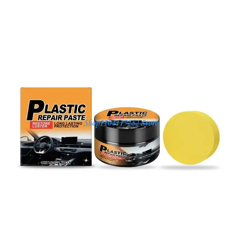 

Plastic Exterior Recovery Restorer Trim Cleaner Paste Restoration Coating