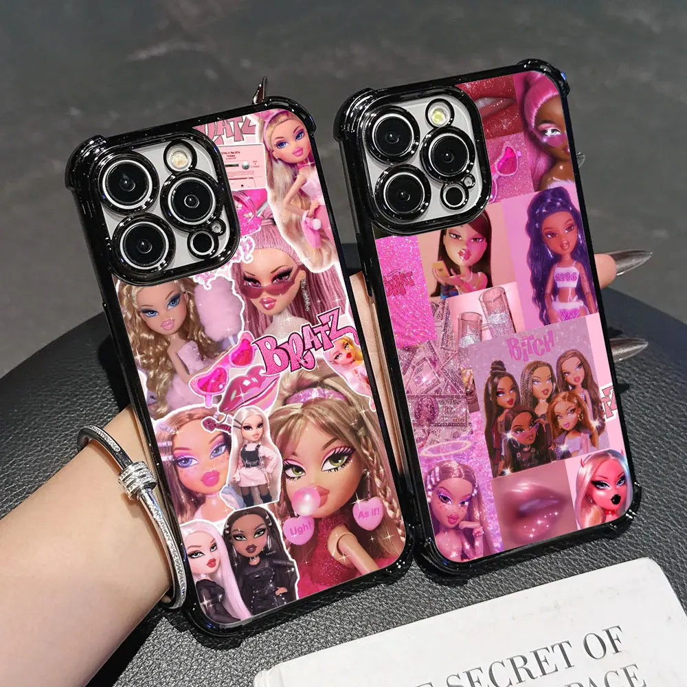 

Cartoon Fashion Bratzs Phone Case For Redmi Note 15Pro 14 13 12 11 10 A7 15 Pro Plus 5G Redmi 15A 15C 14C 13C 12C Silicone Cover