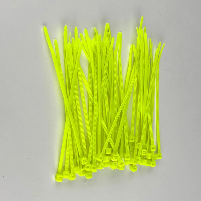 Nylon-Kabelbinder Farbige Kunststoff-Kabelbinder 3 * 100 Autoreparatur-Werkzeugteile – Detail 4