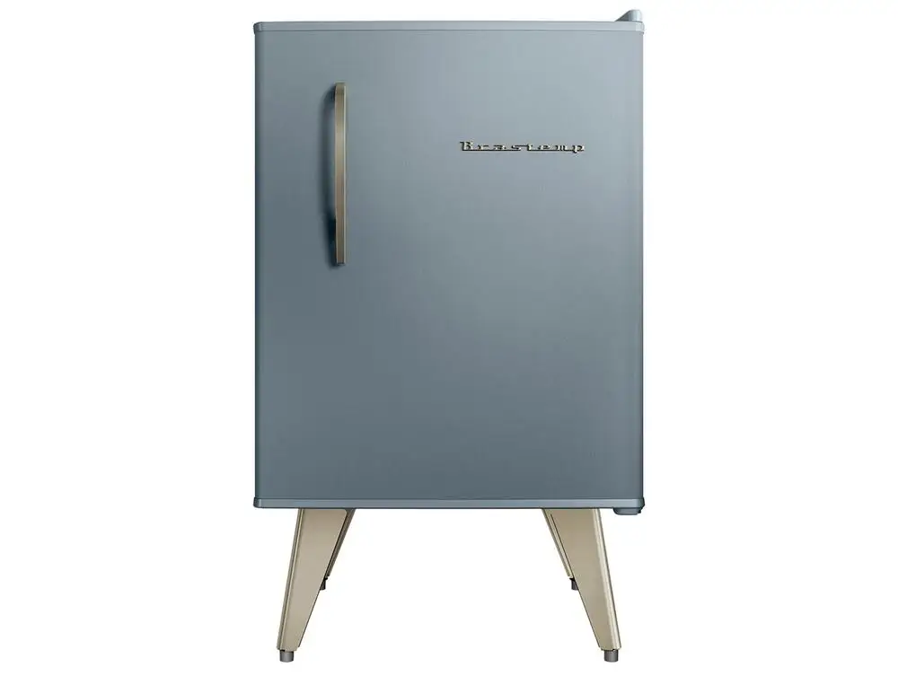 Frigobar Brastemp 76L Azul Zircônio Retrô BRA08MW - 110V