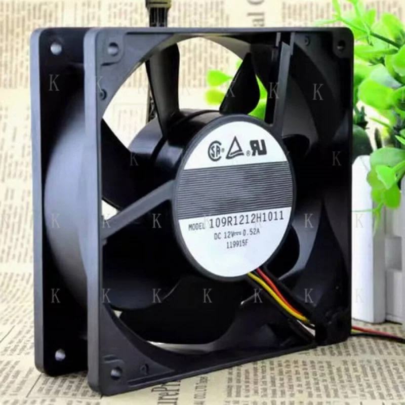 

C ДЛЯ 109R1212H1011 Охлаждающий вентилятор для постоянного тока 12 В 0,52 А # А6–27