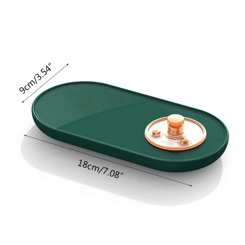 Tragbare Getränke Heizung Thermostat Heizung Coaster Kaffee Becher Wärmer Matte Elektrische Isolierung Coaster für Home Office