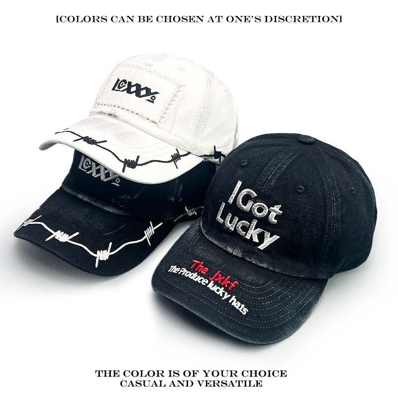 Sunshade Hip Hop Versatile Street Peaked Caps Fashion Niche New Men Women American Personal Embroidered Letters Baseball Hats