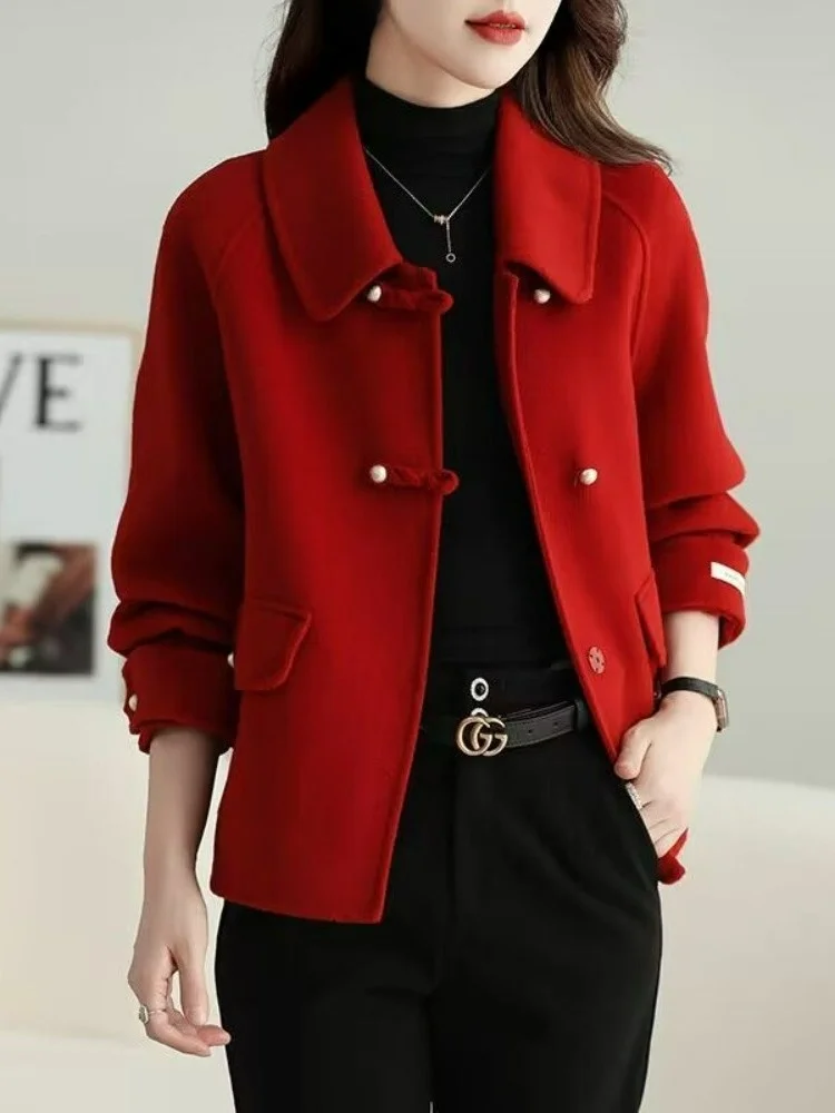 women's-ort-double-faced-fce-coat-loose-fit-korean-sle-autumn-winter-new-arrival-ear-muff-hat-scarf-belt-accories