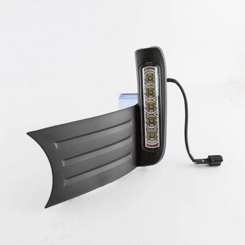 

1 пара светодиодных дневных ходовых огней DRL, противотуманные фары для Fit/Jazz 2011 2012 2013–A10G