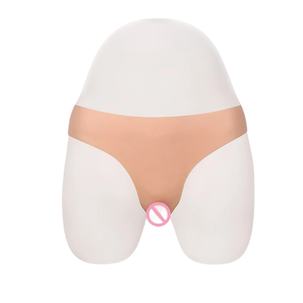 Artificial Fake Vagina Pants Silicone Underwear Crossdressing Pantis Hide Penis For Transgender Shemale Cosplay Drag Queen