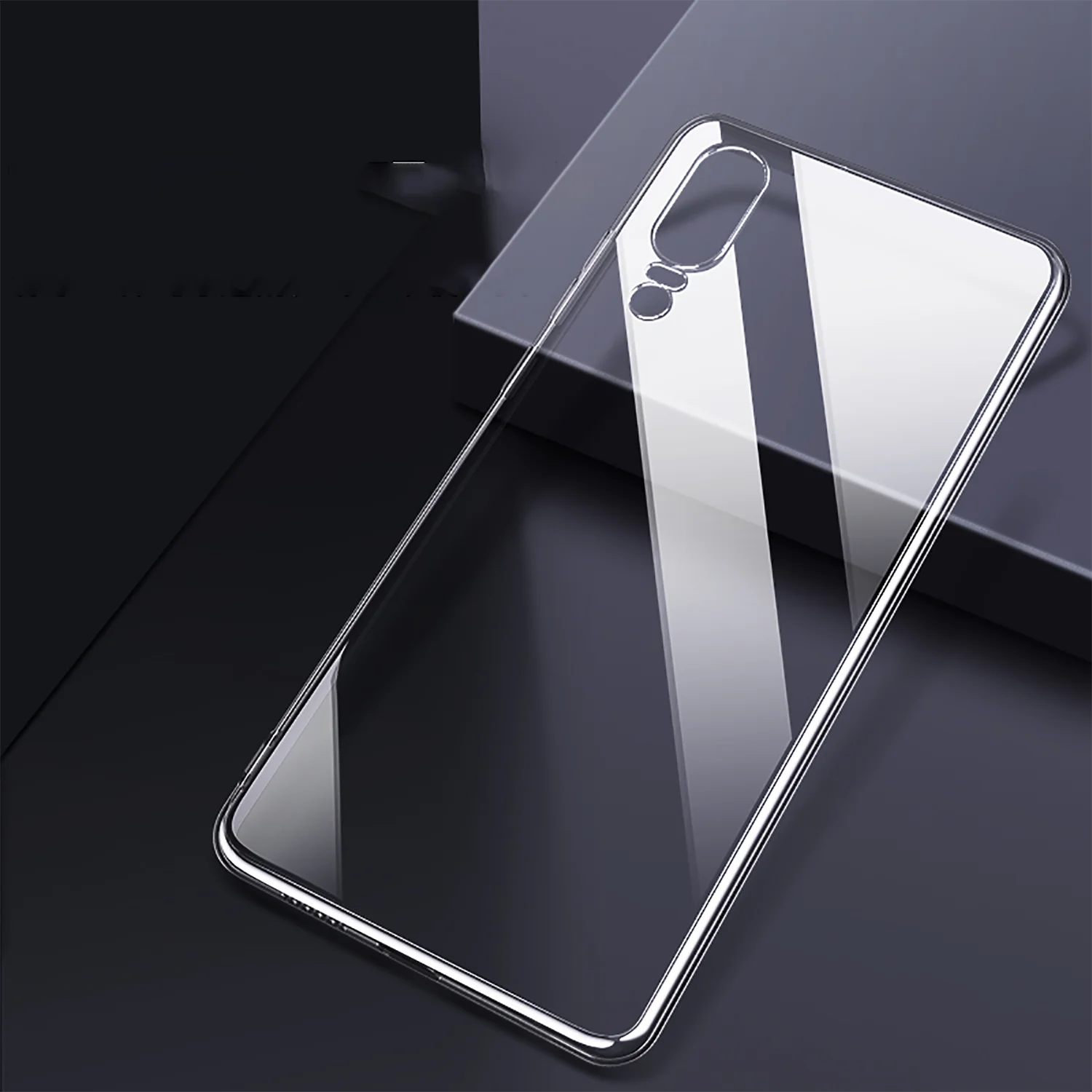 Ultra thin Slim Transparent Crystal shockproof Case For Huawei P20 P30 P40 P50 Lite Pro silicone Clear Solid Color Soft TPU Case