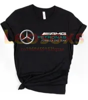 2024 Men's Fashion Cool Short Sleeve M-Mercedes Black Sports 100% Cotton Gift T-Shirt NO1