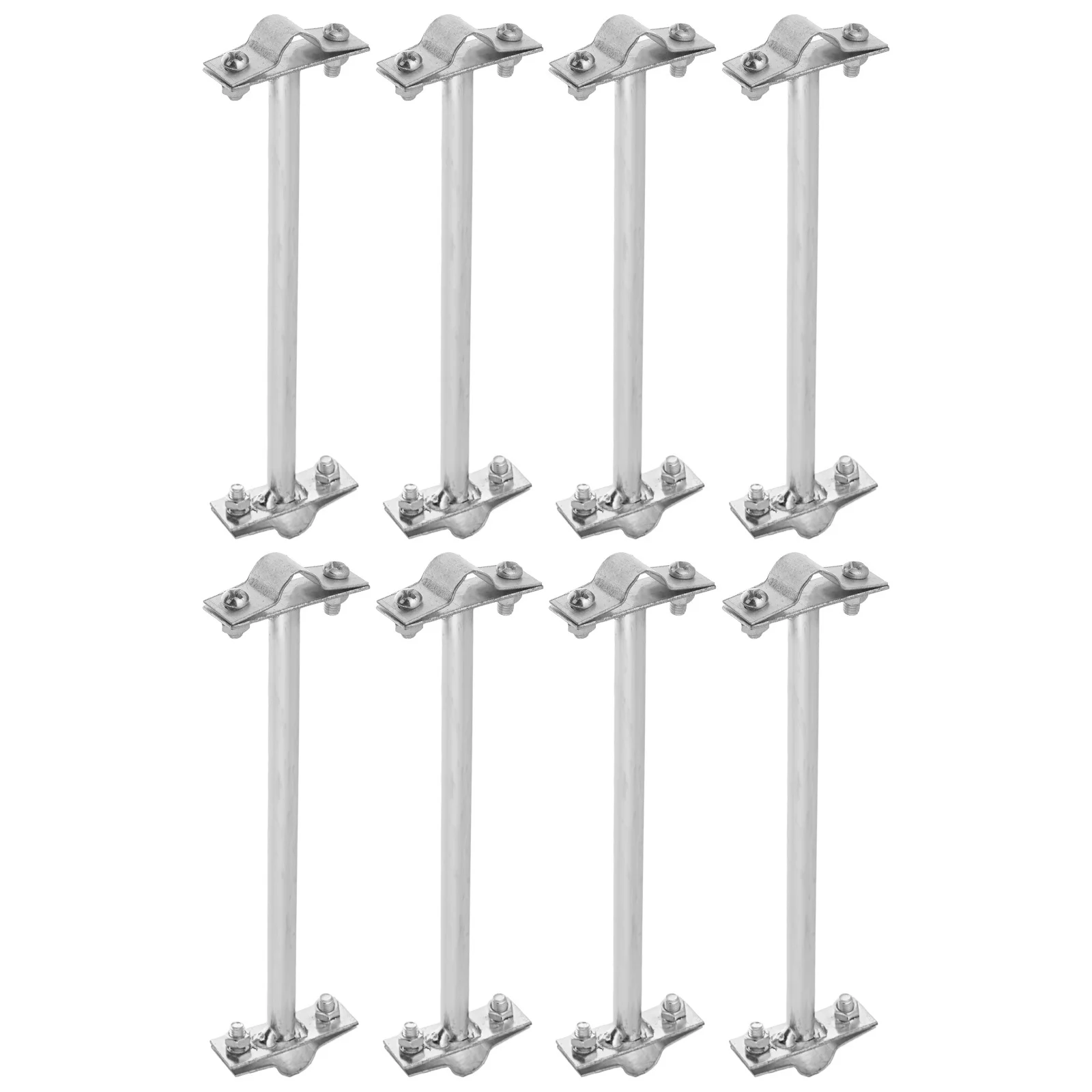 8 قطع من مشابك التركيب شديدة التحمل وقابلة للتوسيع، تدعم الجدار الخارجي، حماية مقاومة للعوامل الجوية، توصيل عالي #3