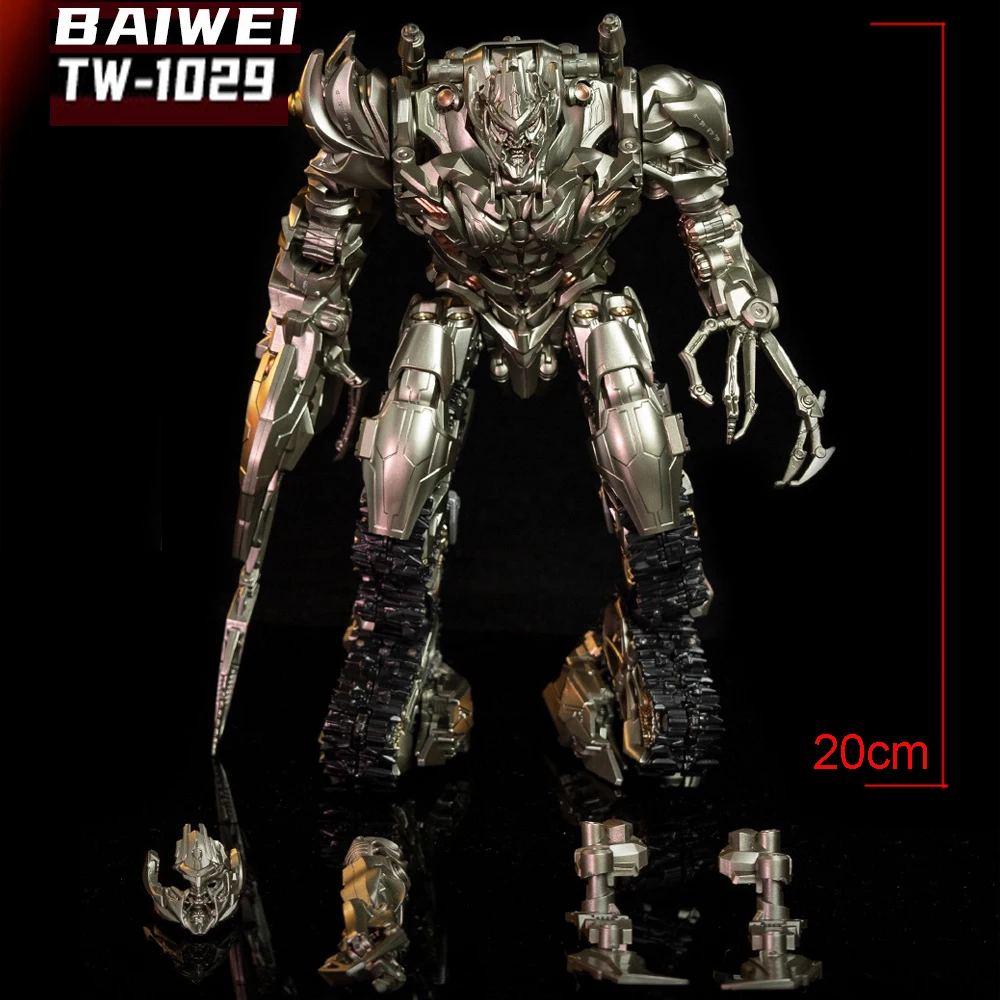 BAIWEI TW1029 Transformation Toys Megatank Galvatron SS13 Studio Series MP36 Action Figure Anime Movie Deformation Robot Model